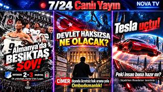 🔴 7/24 CANLI 🦅 Beşiktaş Almanya'yı Salladı! Gürsel Tekin Neden Gitti, HANN Yarın