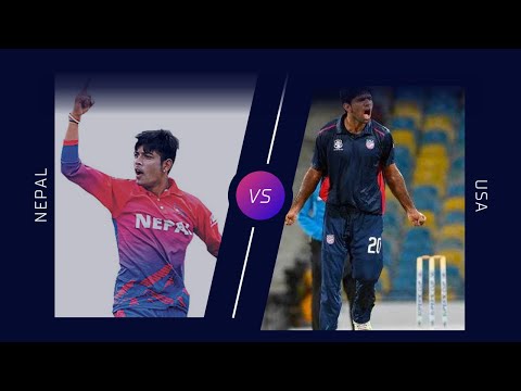 🇳🇵Nepal vs 🇺🇸 USA Match highlights/ match 2/ ICC LEAGUE 2