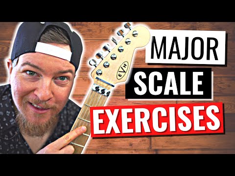 Major Scale Visualisation & Exercises | Online Guitar Lessons
