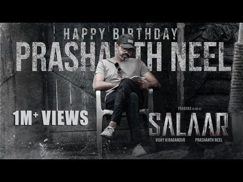 Thumbnail of the video: Happy Birthday Prashanth Neel | From The Sets Of Salaar | Hombale Films