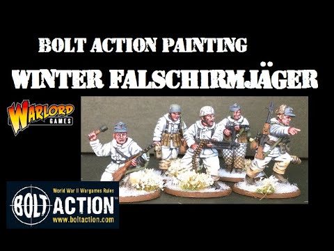 Bolt Action Painting: Winter Fallschirmjager Tutorial