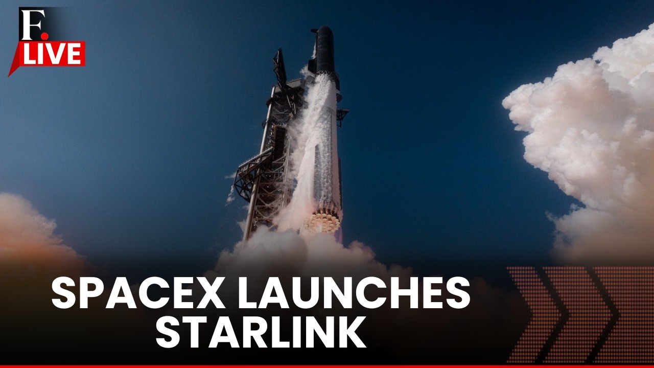 LIVE | SpaceX Launches 24 Starlink satellites on Falcon 9 Rocket | Starlink satellites