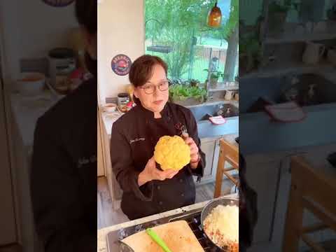 Cauliflower Walnut Mushroom Tacos & Cheese sauce