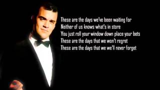 Avicii   The Days ft  Robbie Williams Lyrics