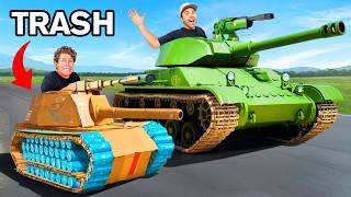 I Built a Tank With Trash! (ft. Mark Rober)