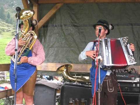 Die jungen Bolgstoaner aus dem Sarntal
