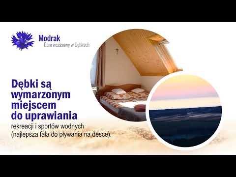 Wczasy nad morzem Dębki Dom wczasowy Modrak Krzysztof Borysiak