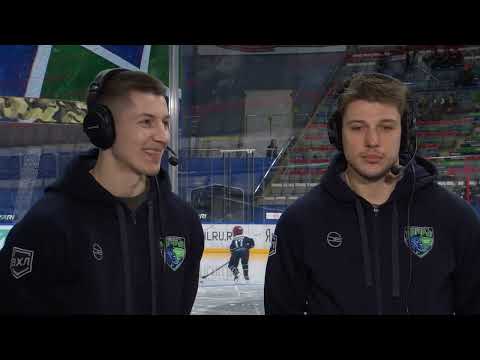 Открытая студия ХК "Югра": В гостях нападающие "Югры" Александр Когалев и Владислав Никулин