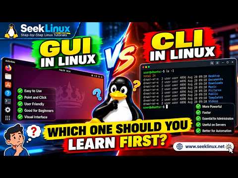 GUI vs CLI in Linux - SeekLinux