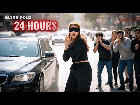 Blindfold for 24 hours challenge ! Unexpected 😤