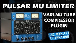 Video thumbnail for UAD Manley Vari-MU Alternative: MU Compressor Limiter by Pulsar Audio by MixbusTv