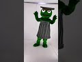 Sesame Street Grass Green Oscar The Grouch Mascot Costume