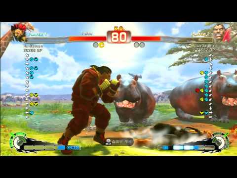 SSF4 iim83man (GO)  vs  ice0age r (BO)  5wins Match (2/9)