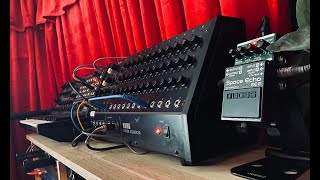Video thumbnail for Boss RE-2 Space Echo pedal with Korg MS20 & SQ10 sequencer by Analog Prophet