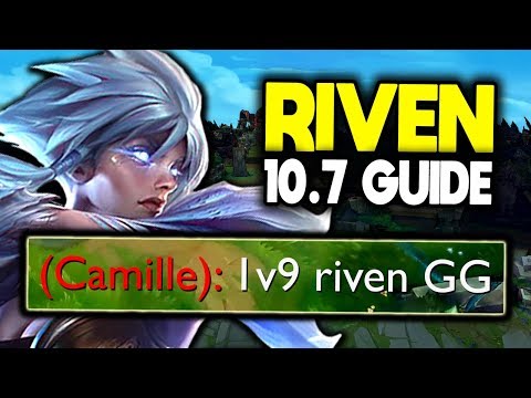 HOW TO CARRY WITH RIVEN IN LOW ELO - SEASON 10 TOP LANE RIVEN GUIDE