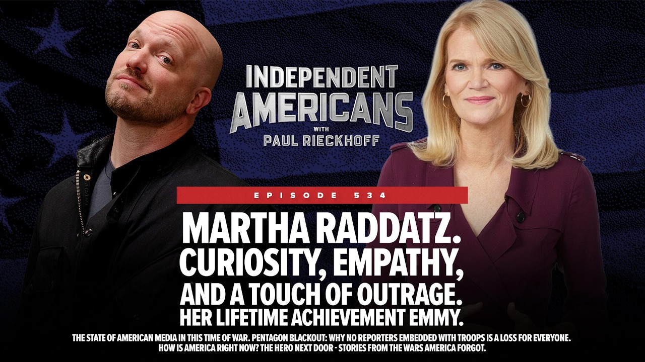 Martha Raddatz. Curiosity, Empathy, and a Touch of Outrage. Her Lifetime Achievement Emmy.