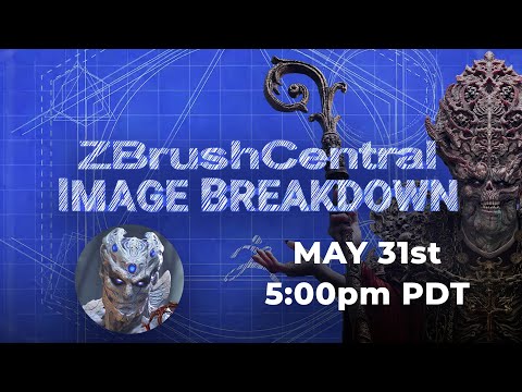 May 31st at 5:00pm PDT - ZBrushCentral Image Breakdown: Manuel Jordán - “CHASTITY...”