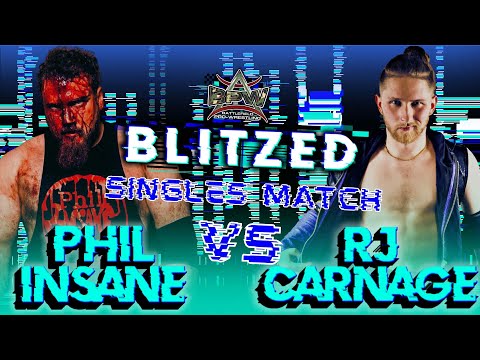 [FULL MATCH] Falls Count Anywhere: Phil Insane vs RJ Carnage  | BPW Blitzed