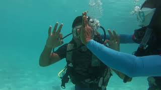 preview picture of video 'Scuba diving with Prasanth'