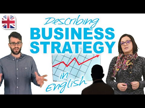 Describing Business Strategy, Markets and Products - Business English Lesson