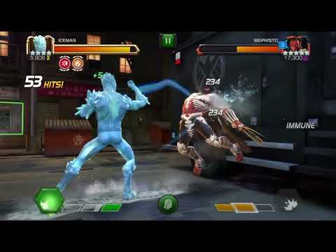 How to beat Mephisto | Iceman vs Mephisto Master Mode Event - Marvel Contest of champions