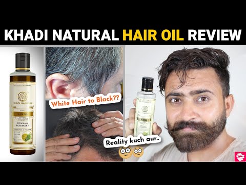 Khadi Natural Hair Oil review | Hair Oil for Premature...