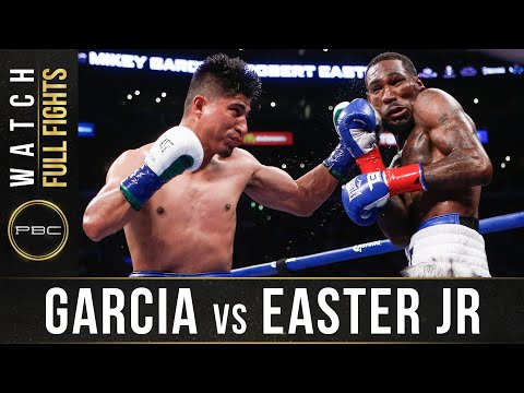 Garcia vs Easter FULL FIGHT: July 28, 2018 - PBC on Showtime