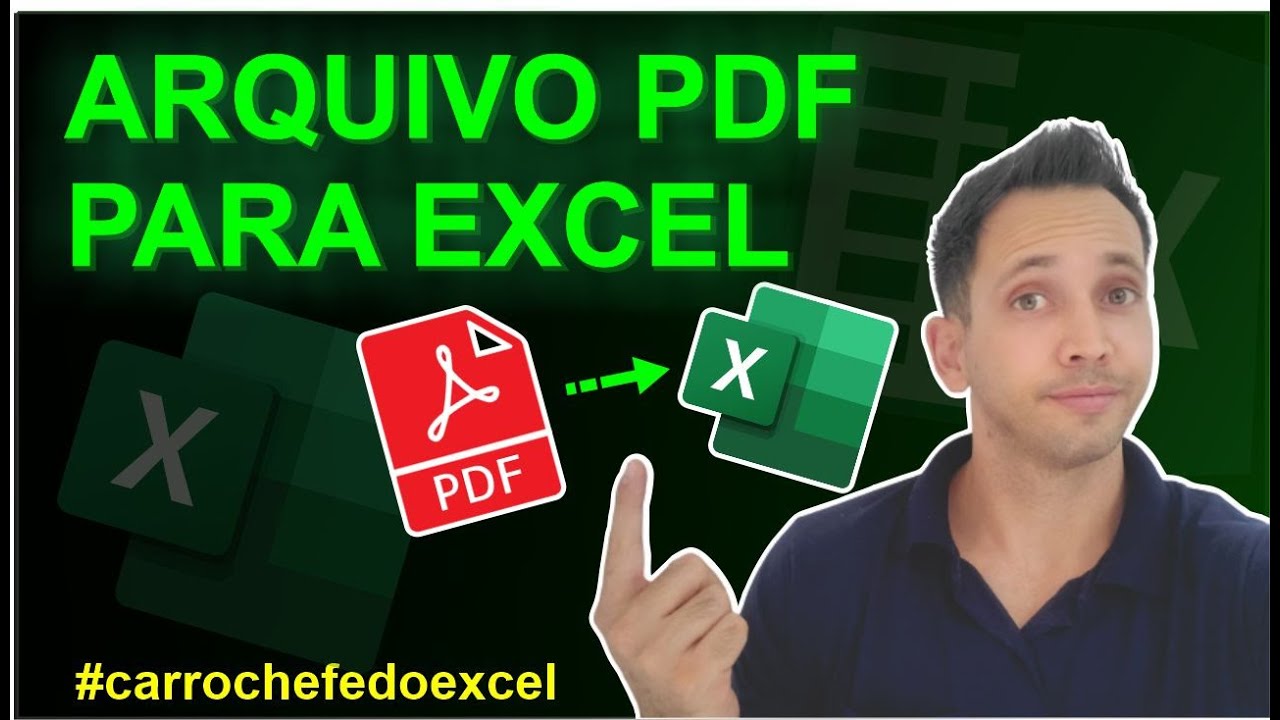 Como Converter Arquivo PDF para Excel Grátis