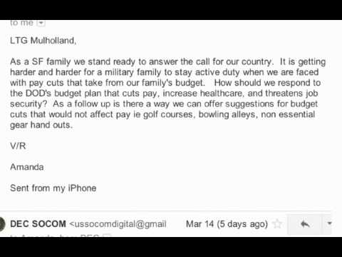 Amanda's Question (March 2014 Virtual Town Hall)