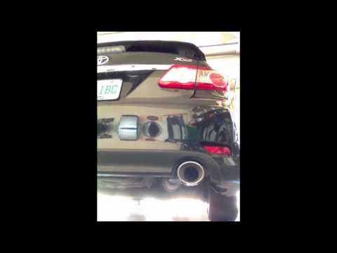 2011 Corolla XRS with borla exhaust