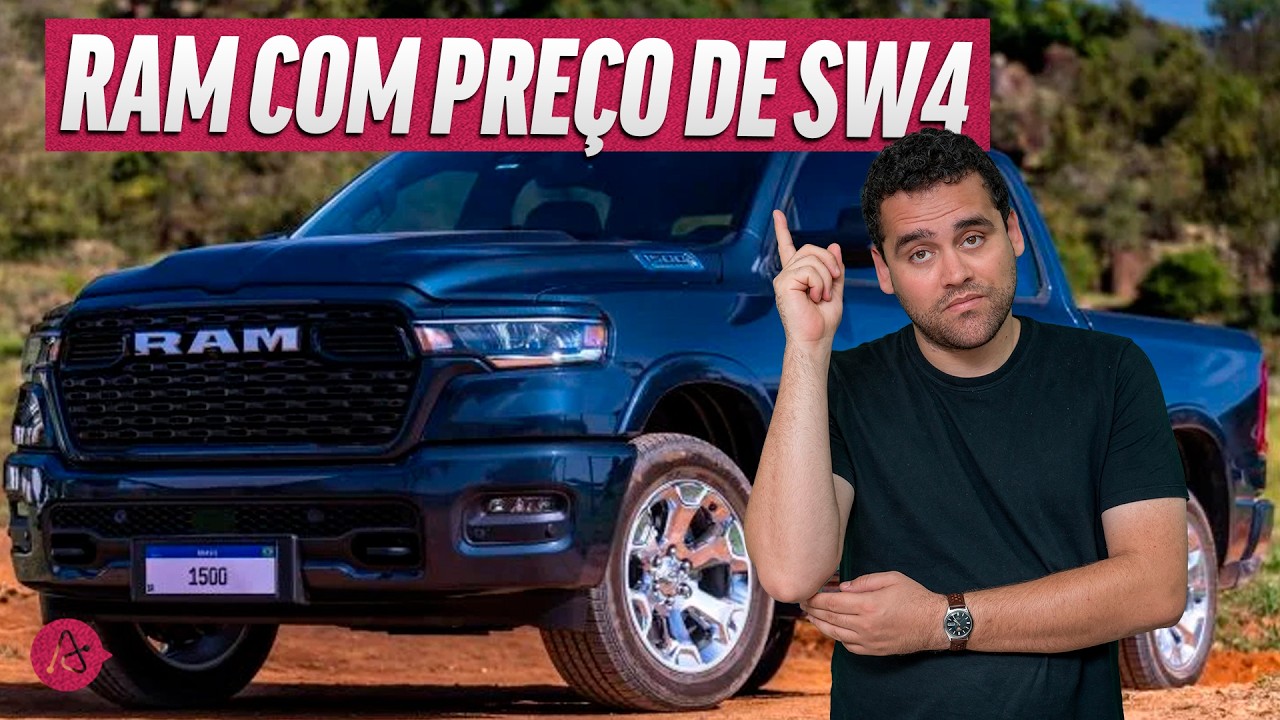 RAM 1500 BIG HORN CHEGA POR R$ 450 MIL