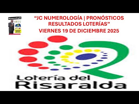 Lotería del Risaralda  | Resultados y Pronósticos Loterías Hoy 🤑 | Viernes 19 de diciembre 2025