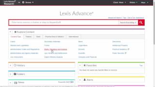Searching Dockets and Court Documents on Lexis
