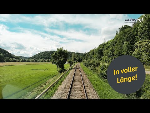 Führerstandsmitfahrt von Tübingen nach Horb mit bwegt auf der Kulturbahn