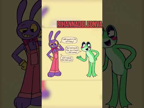 "Jax and Ribbit Swap Clothes" Short Comic Dub