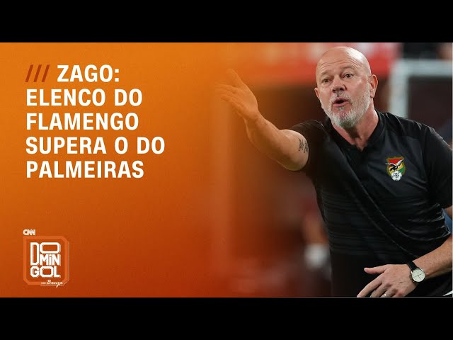 Zago: Elenco do Flamengo supera o do Palmeiras | DOMINGOL