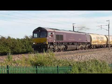 66743 6c00  Clitheroe Castle Cement - Carlisle Yard,  13th July 2022