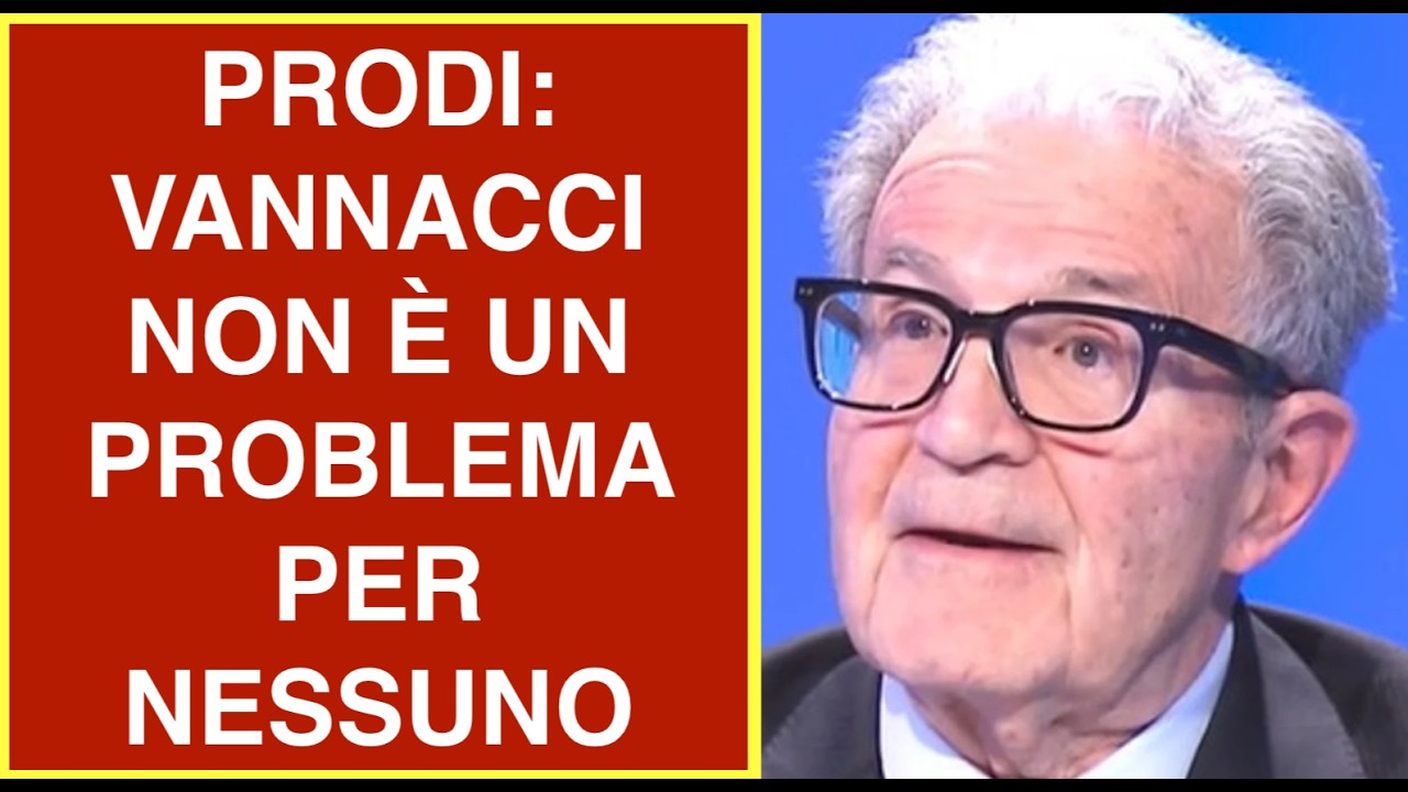 PRODI: VANNACCI NON È UN PROBLEMA PER NESSUNO