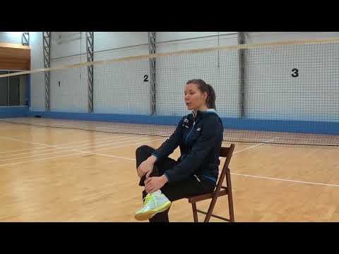 Interview Sabrina Jaquet - Badminton EM18, Huelva "Spanien"