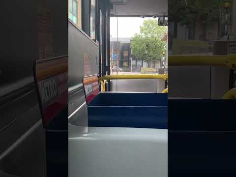 Enviro 200 - Red Abellio - Allison Gearbox gearbox - Route 490 in Richmonds winding roads.