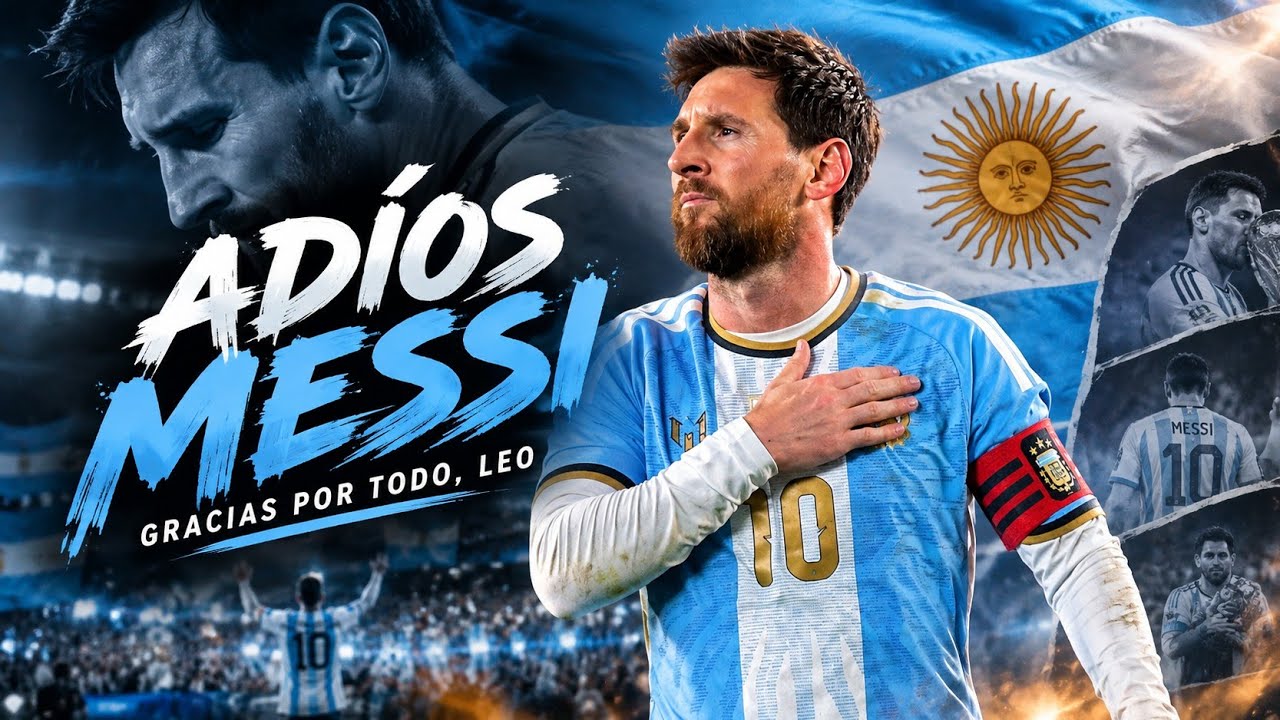 ADiós MESSI 🇦🇷💙 — La última canción para una leyenda.