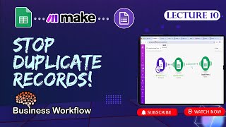 How to Stop Duplicate Records in Make.com | No More  Duplicate Records Issue | How to Fix It