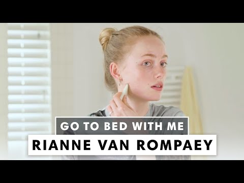 モデル、リアン・ヴァン・ロンペイの夜のスキンケア・ルーティン｜Go To Bed With Me｜Harper's BAZAAR (Model Rianne Van Rompaey's Nighttime Skincare Routine | Go To Bed With Me | Harper's BAZAAR)
