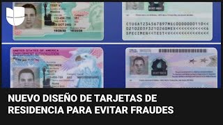 USCIS emite tarjetas de residencia permanente con nuevos diseños y tecnología para evitar fraudes