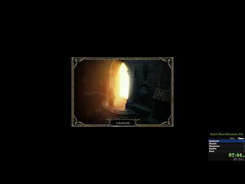 D2R: Any% Normal p1 Sorceress 1:10:54 IGT