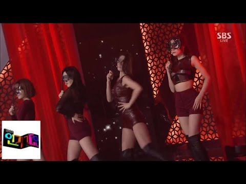 AOA, hottest new style @ popular song Inkigayo 141116
