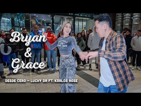 Bryan & Grace Bachata | Luchy DR - Desde Cero (feat Karlos Rosé) [4k]
