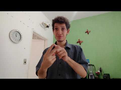 Sinal de ALELUIA em LIBRAS