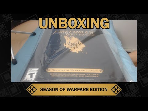 UNBOXING - Fire Emblem: Three Houses - Season of Warfare Edition