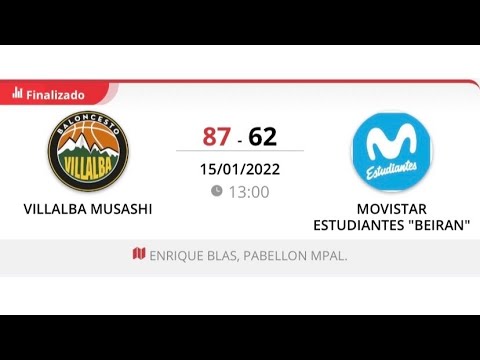 Alevín masc 11 VILLALBA MUSASHI - ESTUDIANTES